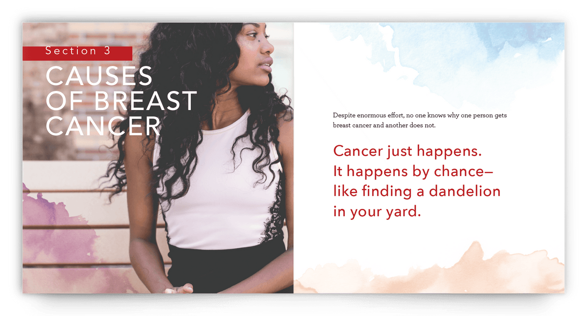 understanding breast cancer booklet inside pages